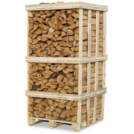 AA1 Legna da ardere – Tronchetti di quercia da 30 cm, 1 bancale = 3 steri - immagine 1