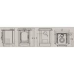 Stufa a legna LINCAR Ravenna – 8,3 kW - immagine 3