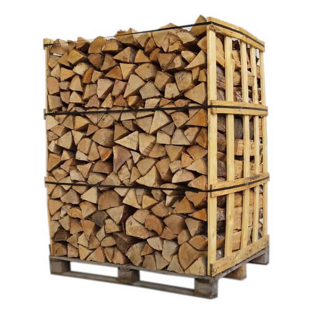 BA5 Tronchetti da 33 cm – Mix 85% legni duri, 1 bancale = 2,5 steri (1,7 m³) - immagine 1