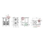 LA NORDICA Rosetta 5.0 Ceramica Liberty - 7.9 kW - immagine 6