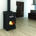 Stufa a legna con forno BRONPI Monza – 14 kW - immagine 2