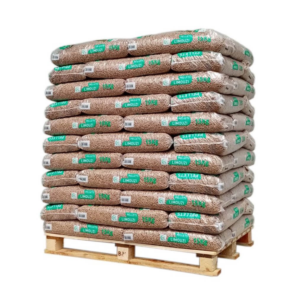 PA8 Pellet Limouzi – Bancale da 66 sacchi da 15 kg - immagine 1